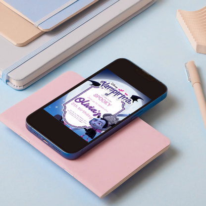 Vampirina Birthday Invitation Template - CreativeRino