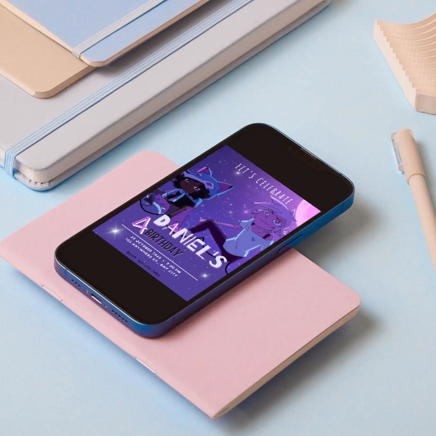 Kipo and the Age of Wonderbeasts Birthday Invitation Template - CreativeRino