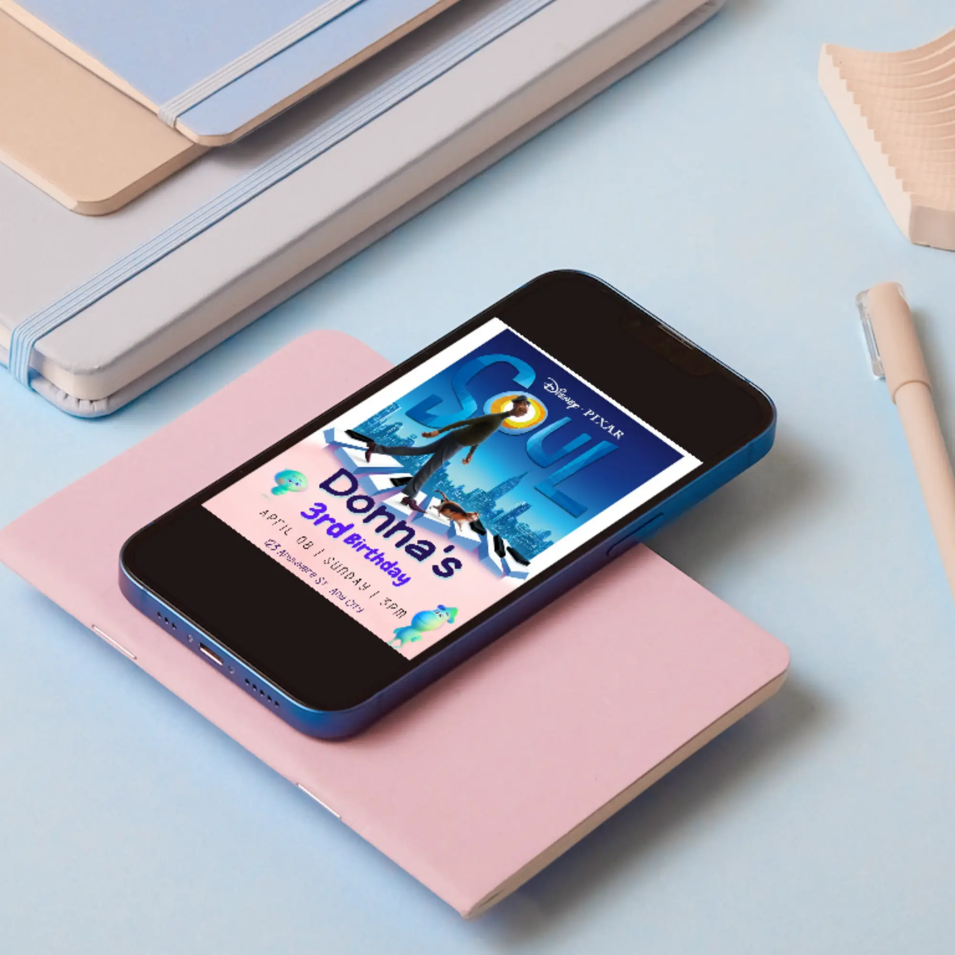 Soul Birthday Invitation Template - CreativeRino