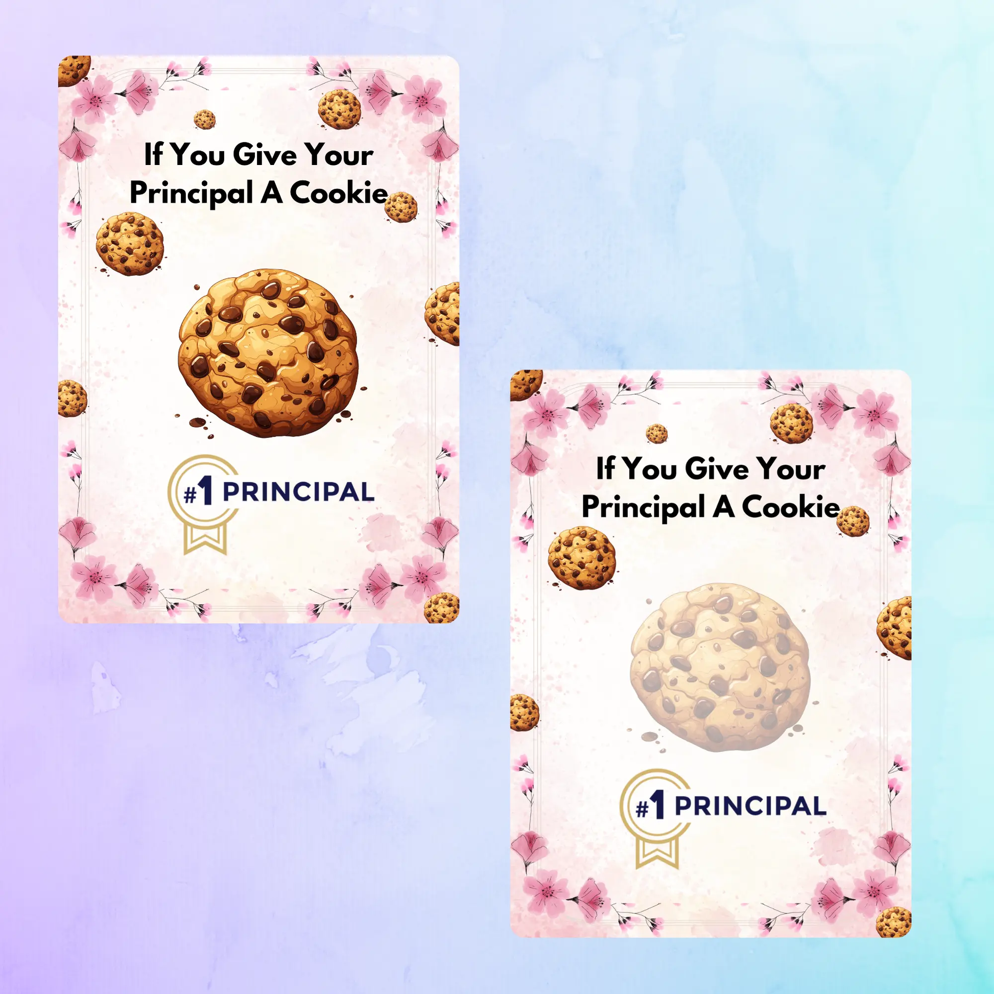 If You Give Your Principal A Cookie Book Template - CreativeRino