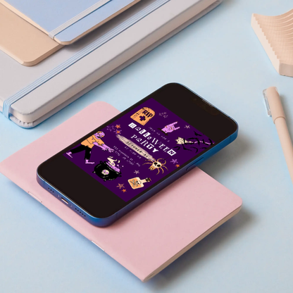 Halloween Party Invitation Template - CreativeRino