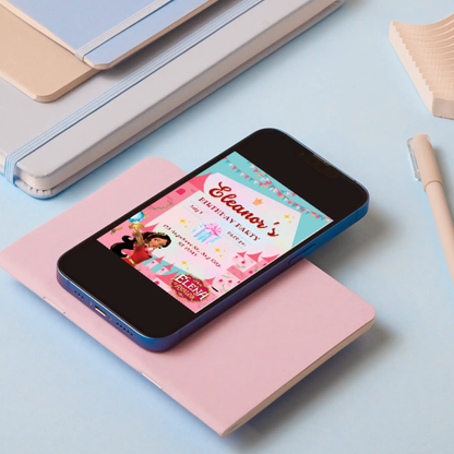Elena of Avalor Birthday Invitation Template - CreativeRino
