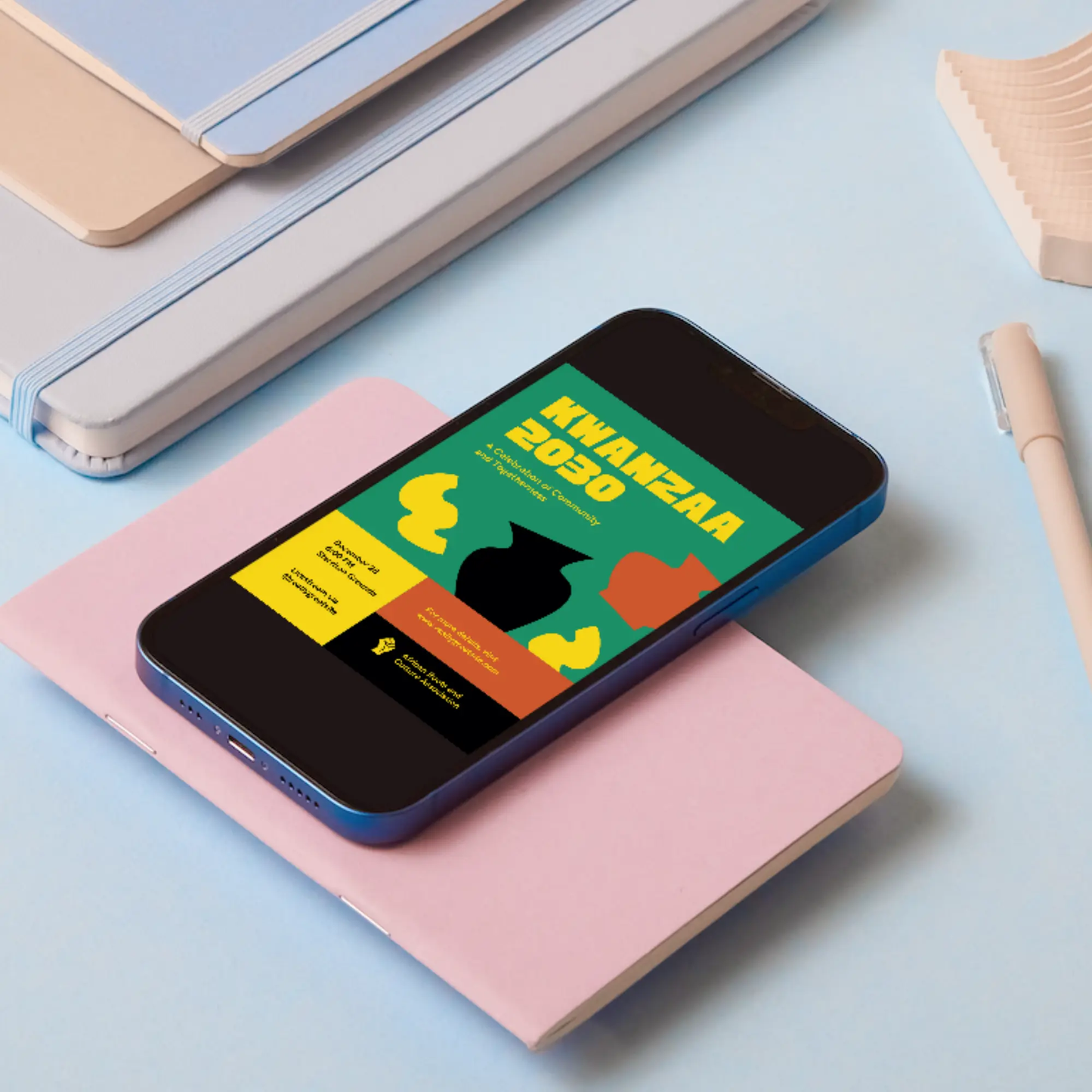 Kwanzaa Invitation Template - CreativeRino