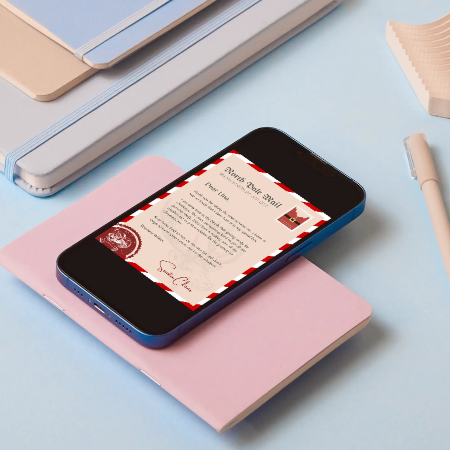 Letter from Santa Claus Christmas Template - CreativeRino