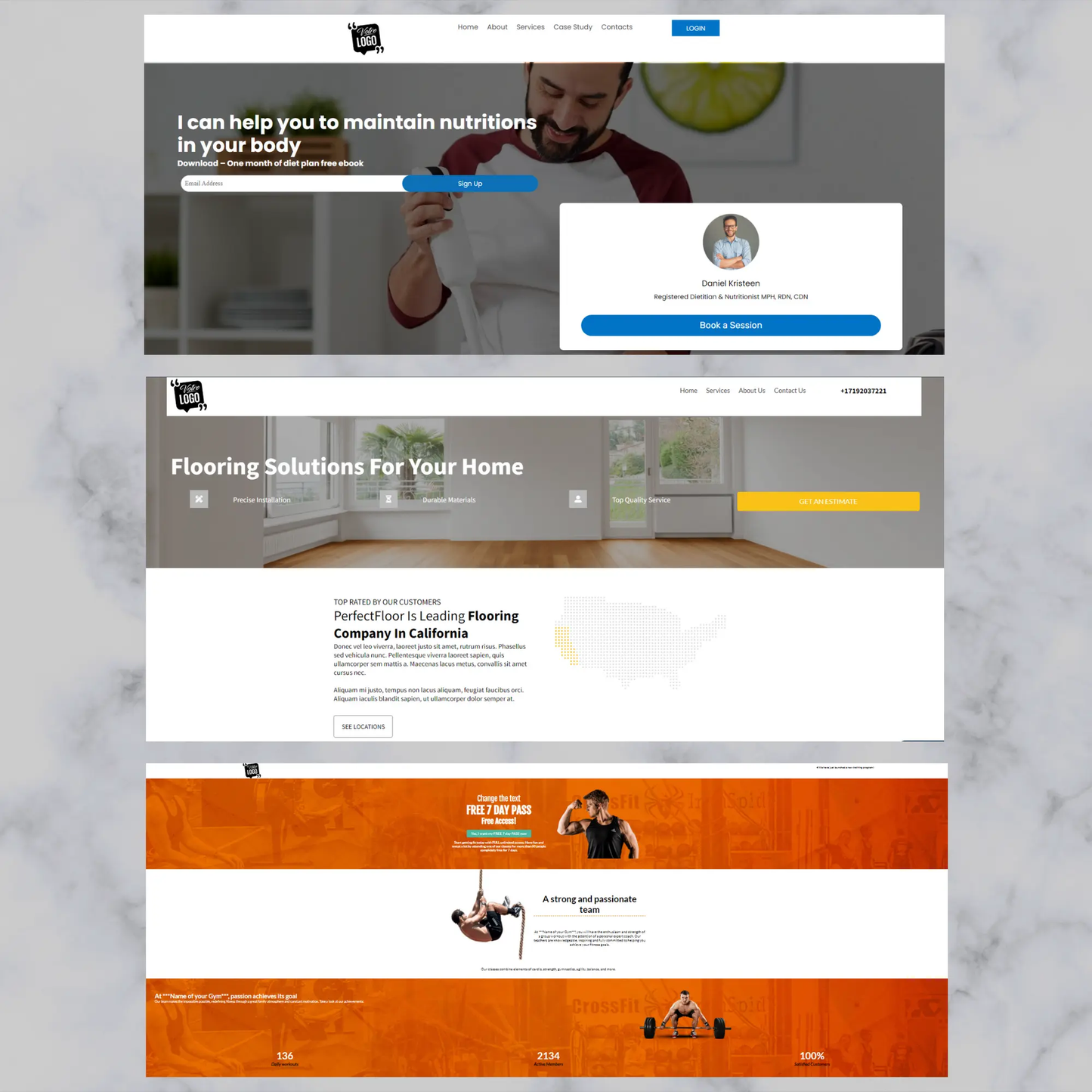 37 Systeme.io Website Funnel Template Bundle CreativeRino