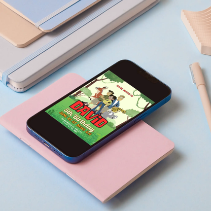 Wild Kratts Birthday Invitation Template - CreativeRino