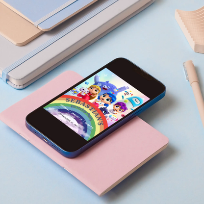 True and the Rainbow Kingdom Birthday Invitation Template - CreativeRino