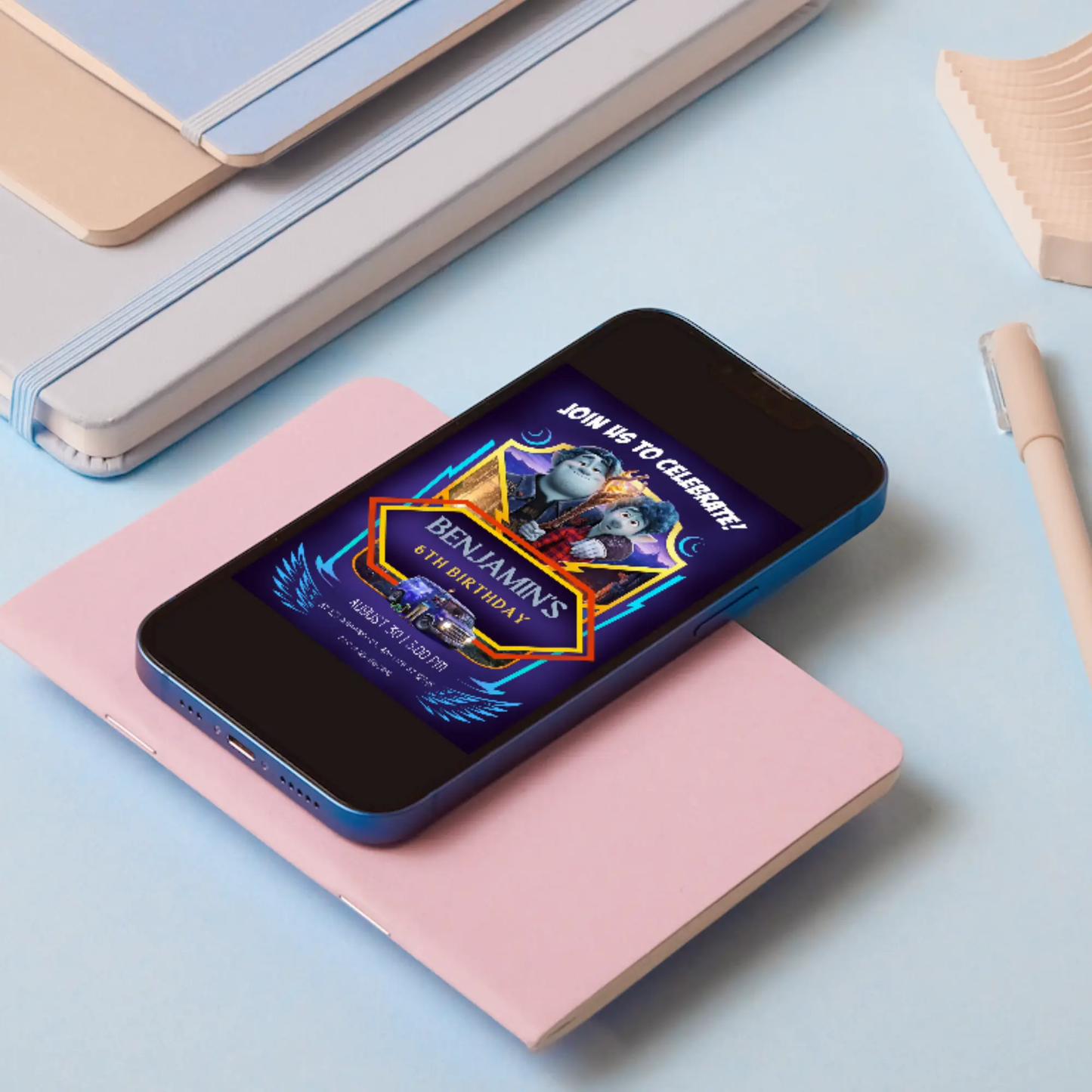 Onward Birthday Invitation Template - CreativeRino