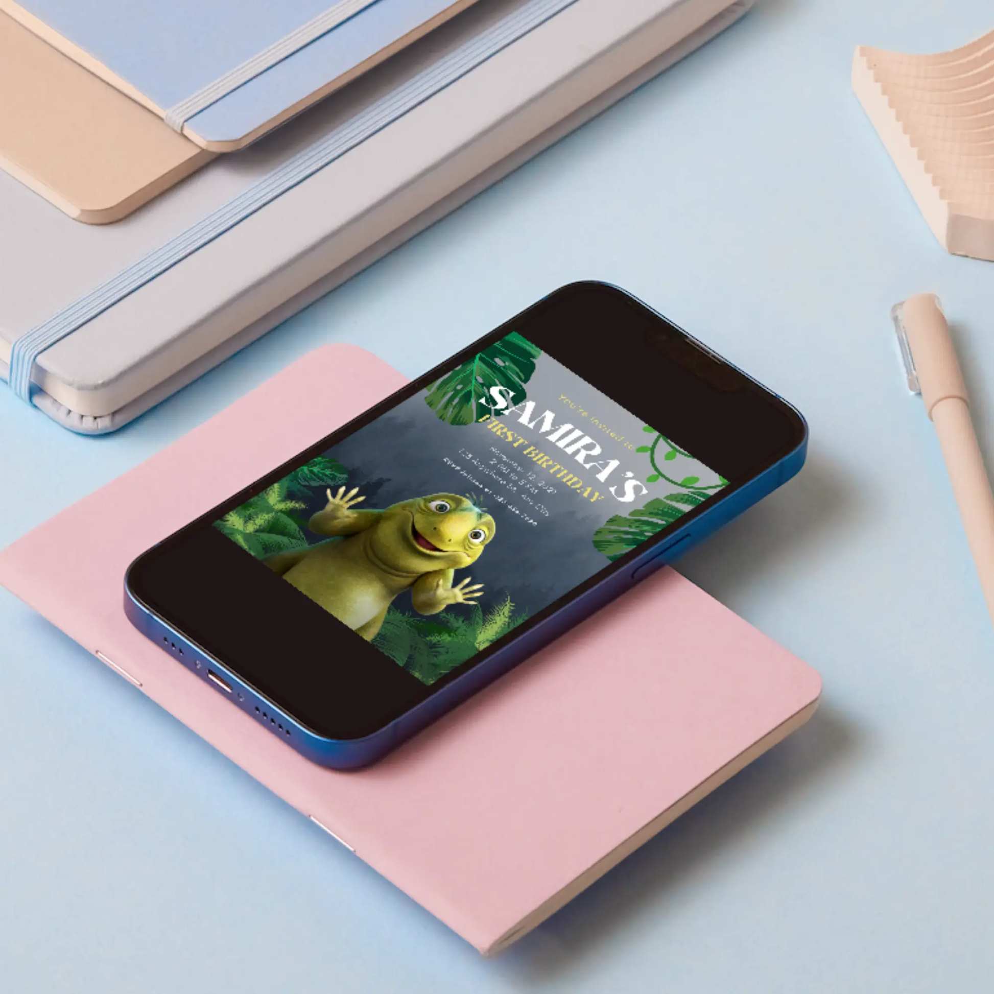 Leo Birthday Invitation Template - CreativeRino