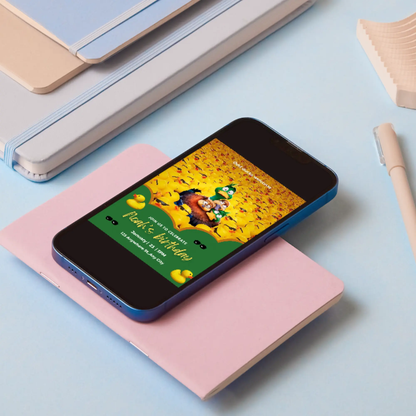 Migration Birthday Invitation Template - CreativeRino