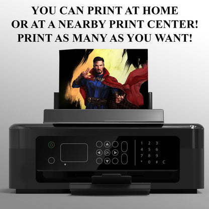 Doctor Strange Birthday Invitation Template - CreativeRino