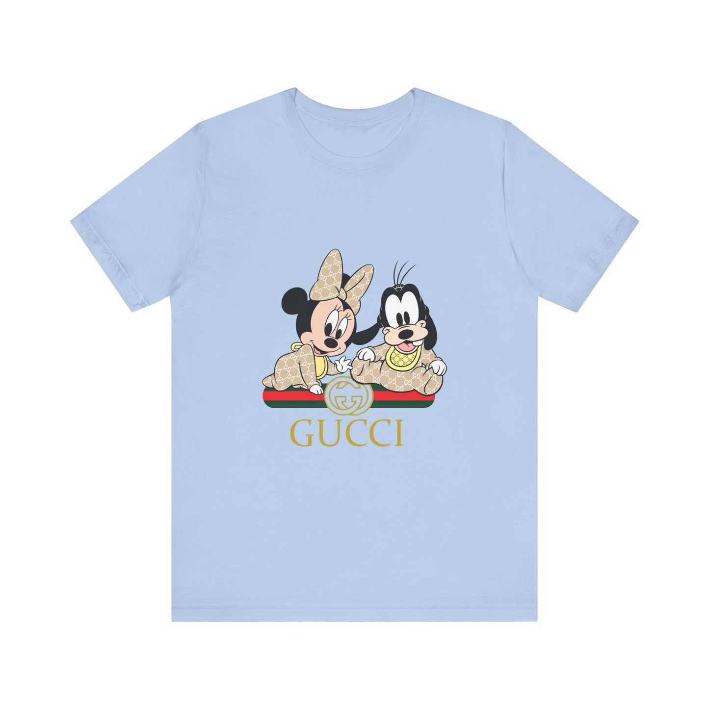 Mickey & Goofy Gucci Inspired Tee - Unisex Jersey Short Sleeve T-shirt - CreativeRino