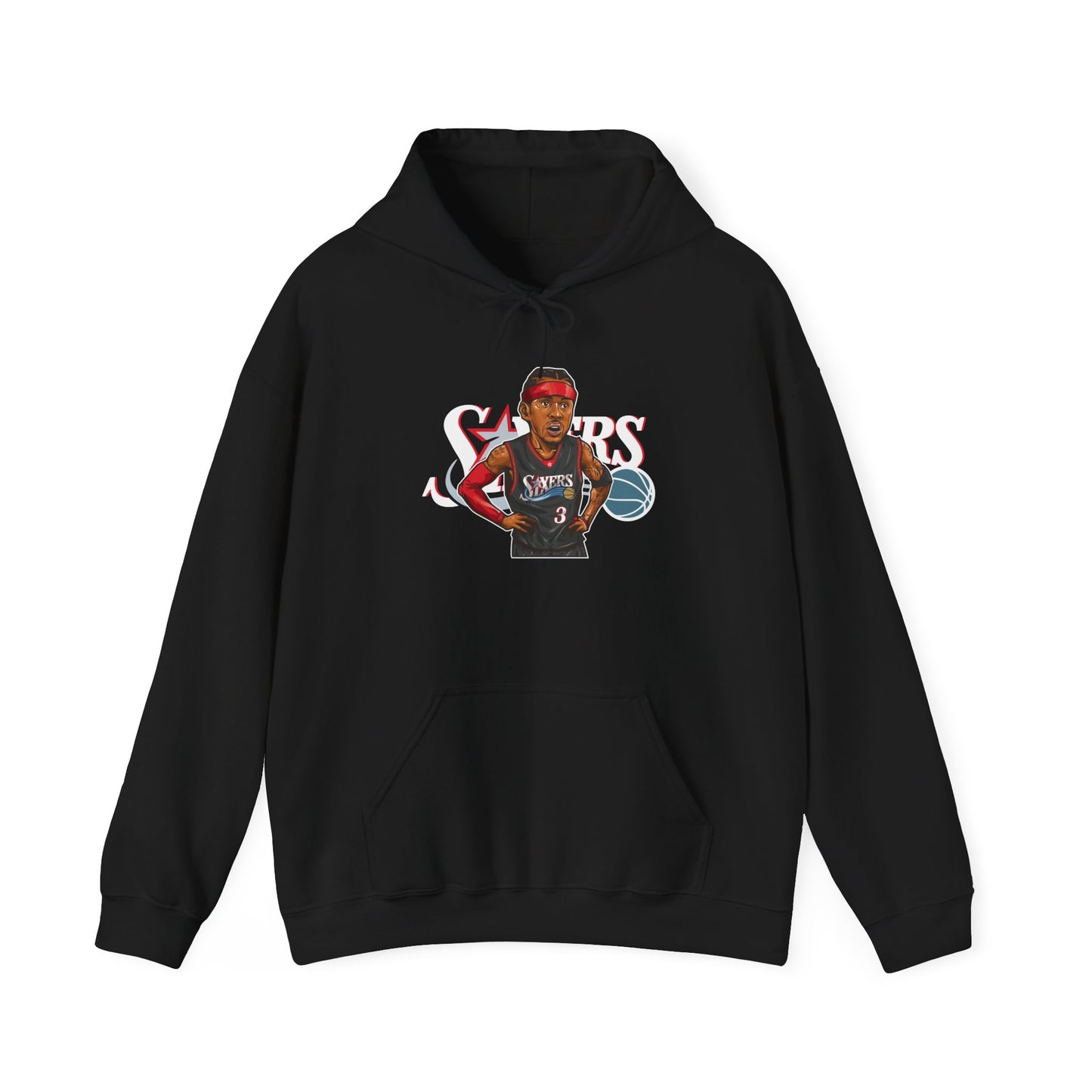 Allen Iverson Basketball Hoodie - Perfect for Sports Fans - CreativeRino
