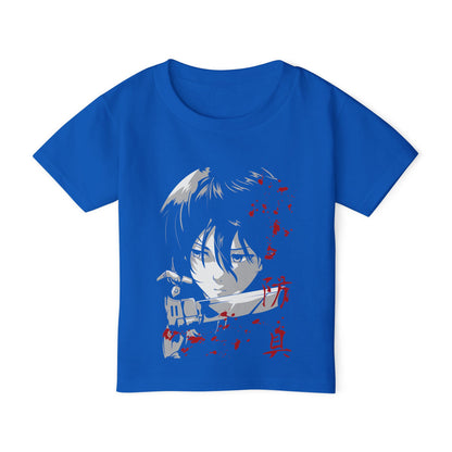 Anime-Inspired Toddler Tee - Demon Slayer T-shirt Design for Kids - CreativeRino