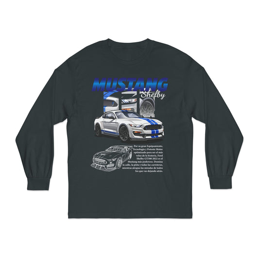Mustang Shelby Unisex Classic Long Sleeve T-Shirt - Perfect Gift for Car Enthusiasts - CreativeRino