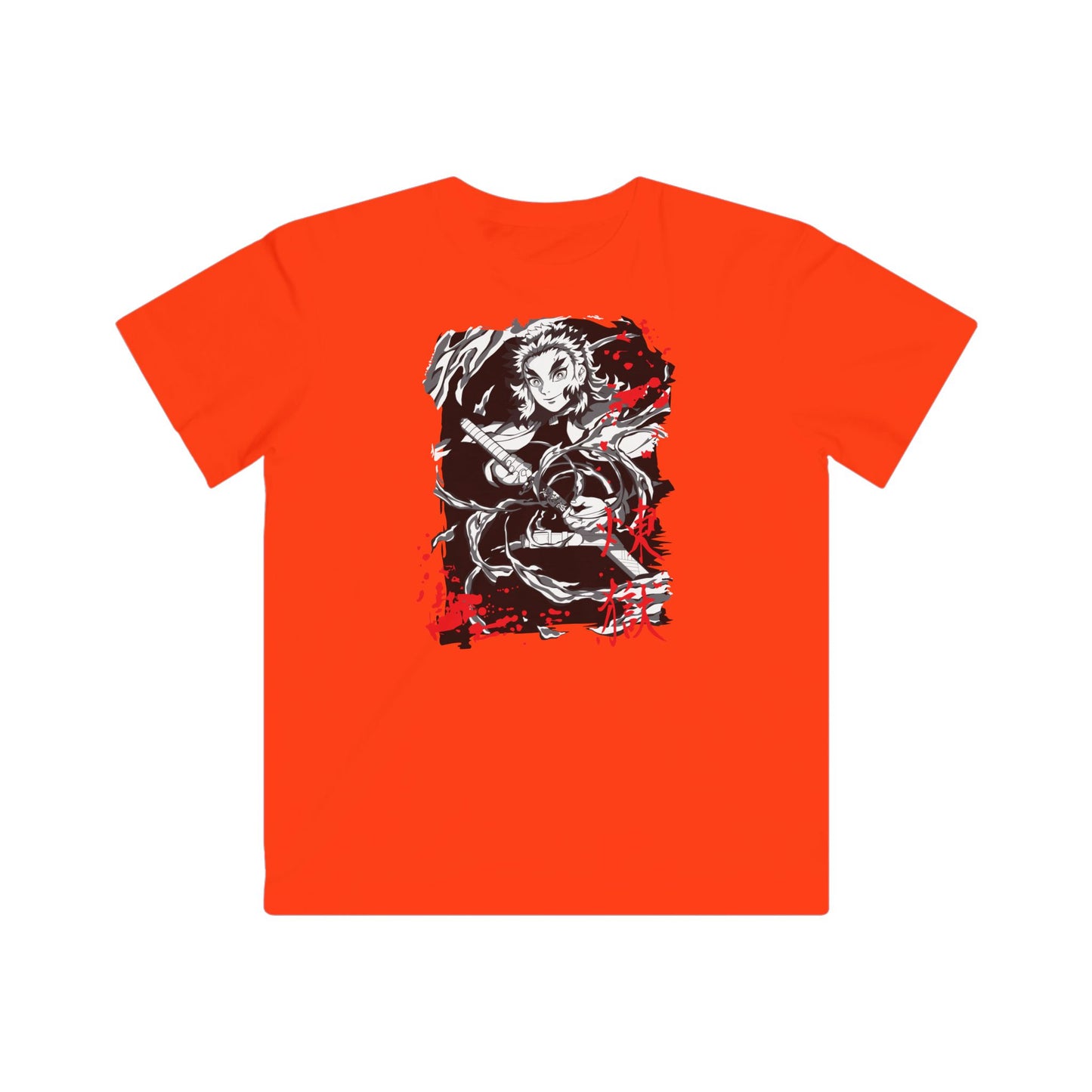 Demon Slayer Kids Graphic Tee - Anime Style Art - CreativeRino