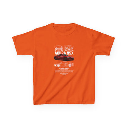 Honda Acura NSX Kids Car T-Shirt - Perfect for Young Car Enthusiasts - CreativeRino