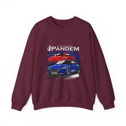 Racing-Inspired Unisex Crewneck Sweatshirt - J.R.A. Performance - CreativeRino