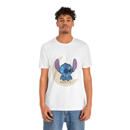 Stitch Gucci Unisex Jersey Short Sleeve Tee - CreativeRino