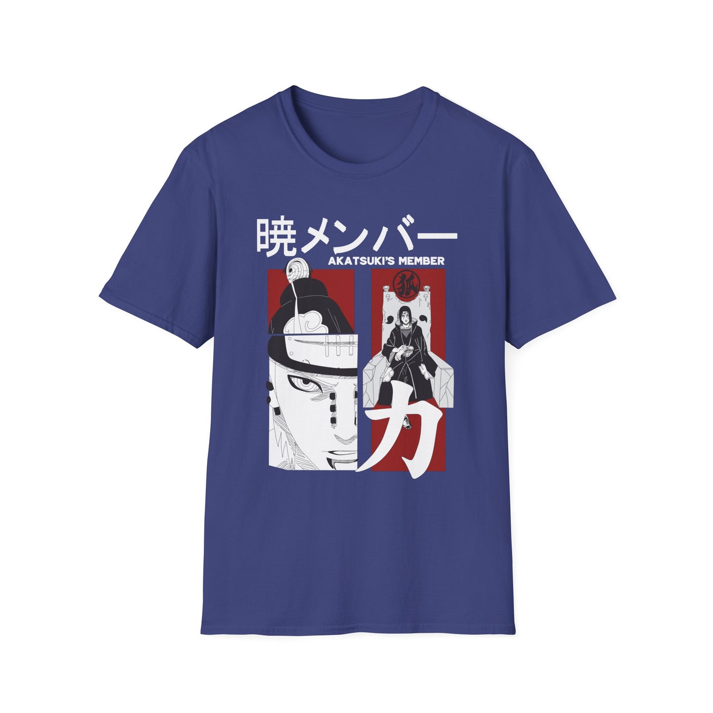 Akatsuki's Member Unisex T-shirt - Softstyle Naruto Merchandise - CreativeRino