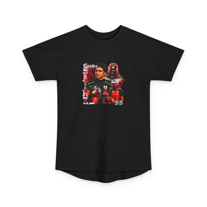 Carlos Sainz Jr. Graphic Tee - Bold Streetwear Car T-shirt - CreativeRino