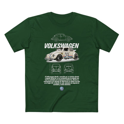 Retro Volkswagen Beetle Tee - Classic Car Lover's Staple - CreativeRino