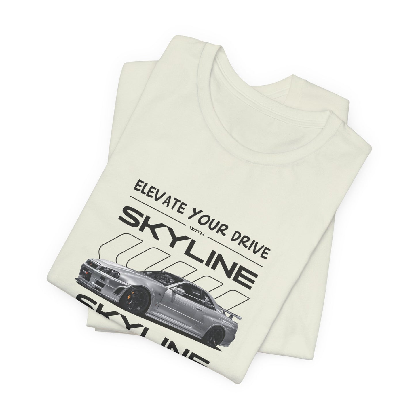 Nissan Skyline Graphic Tee - Elevate Your Drive - CreativeRino