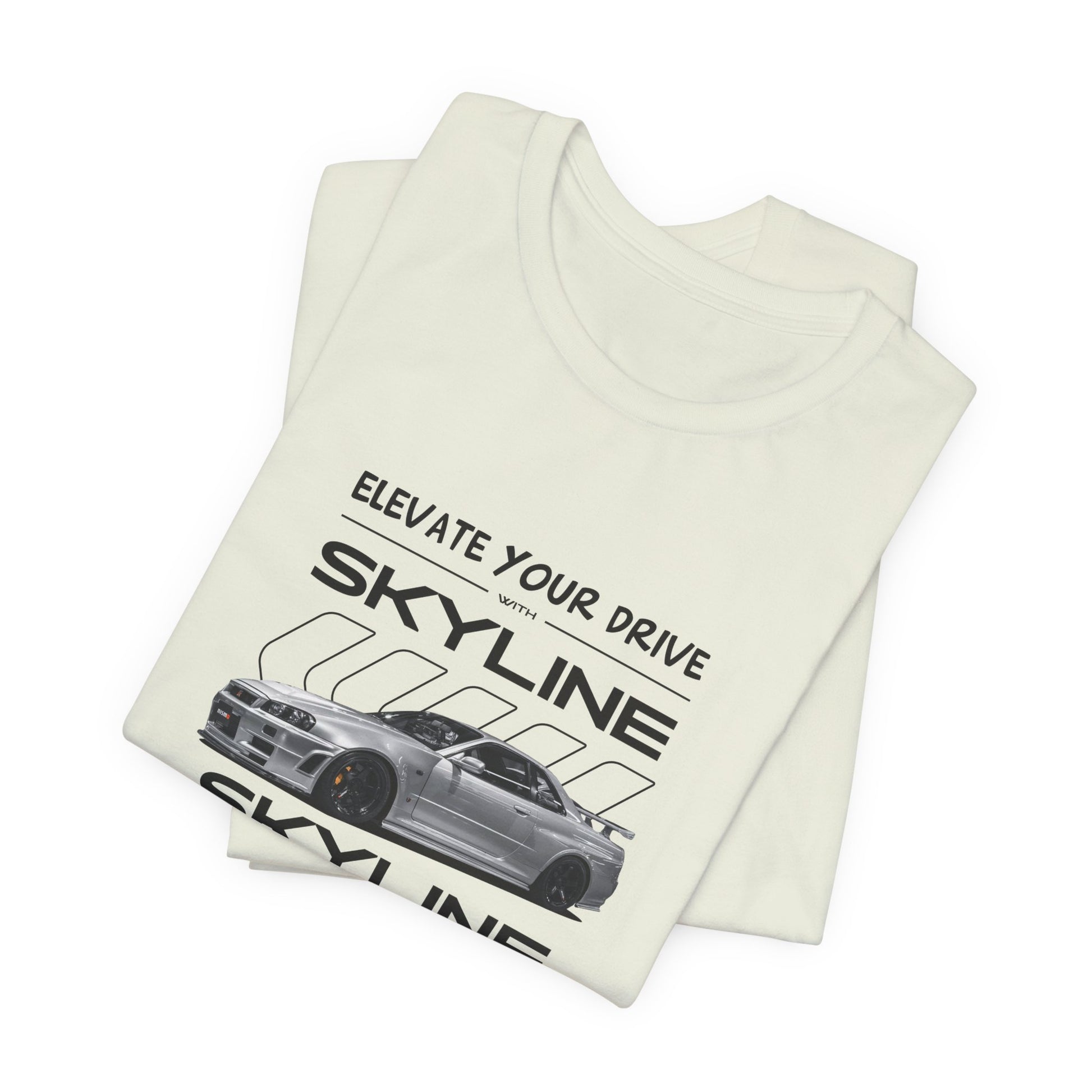 Nissan Skyline Graphic Tee - Elevate Your Drive - CreativeRino