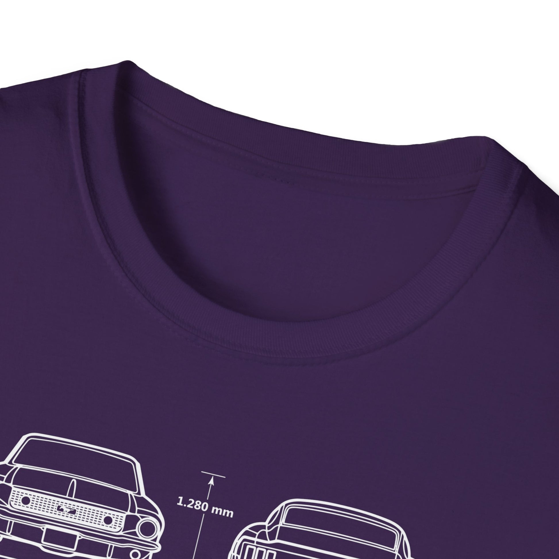 Ford Mustang Shelby GT350 Unisex Softstyle T-Shirt - Car Lovers Tee - CreativeRino