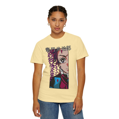 Demon Slayer Unisex Garment-Dyed T-shirt - Anime Inspired Art - CreativeRino