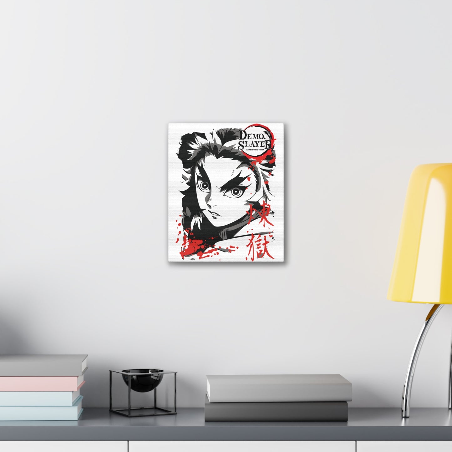 Demon Slayer Canvas Art – Manga-Inspired Wall Decor for Anime Fans - CreativeRino