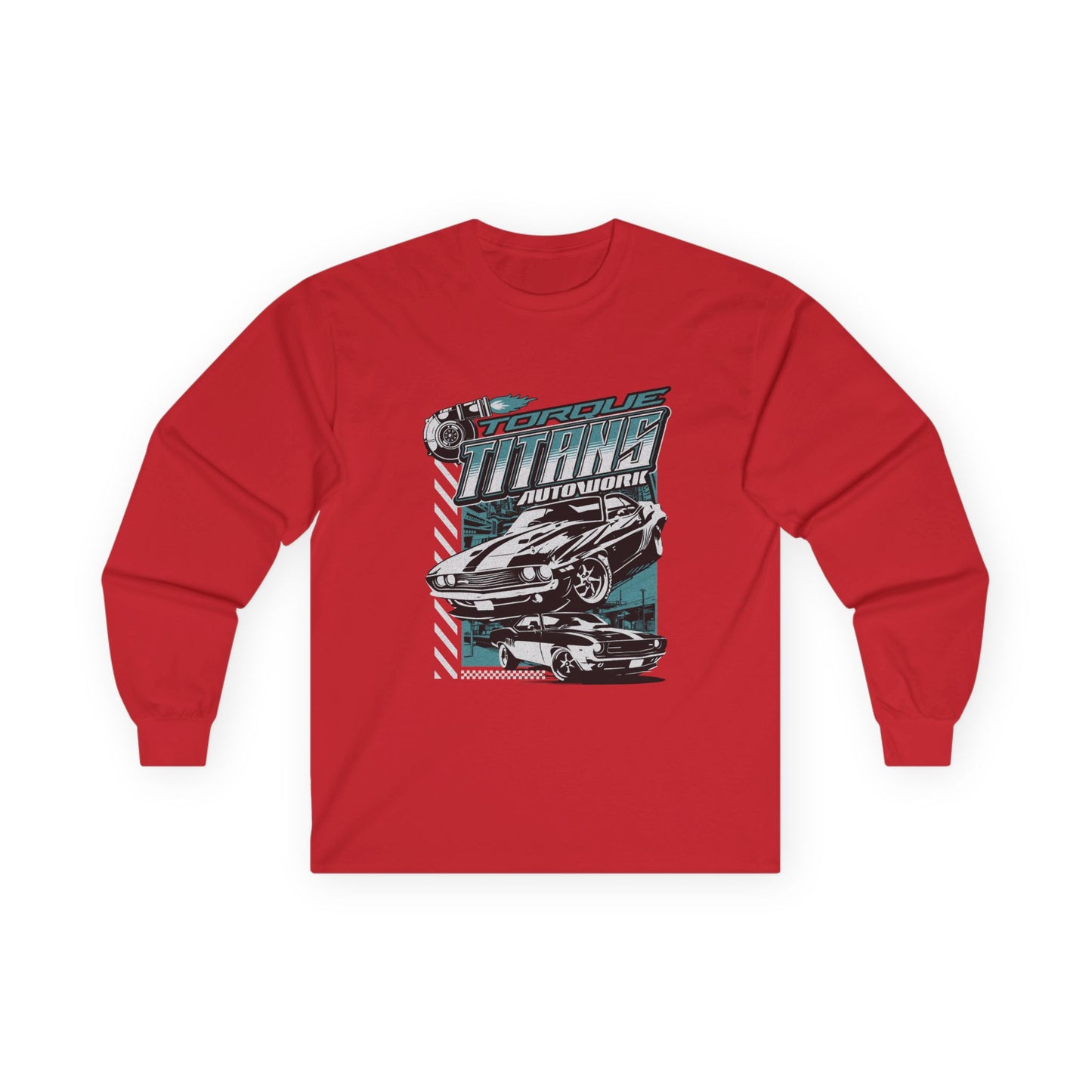 Torque Tuners Unisex Long Sleeve Tee - Car Enthusiast T-shirt - CreativeRino