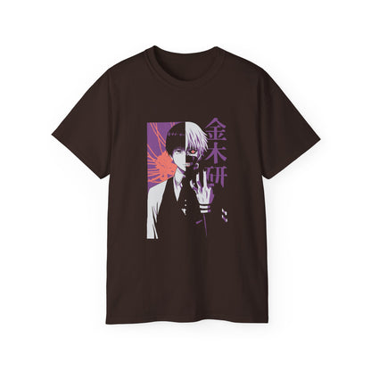 Anime-Inspired Unisex Ultra Cotton Tee – Tokyo Ghoul Design, Perfect T-shirt for Fans! - CreativeRino