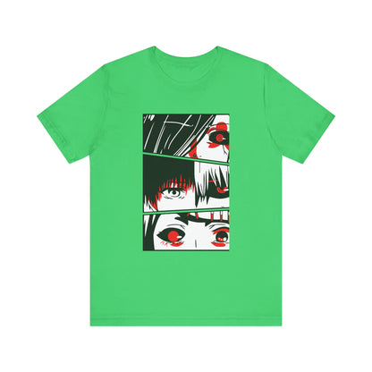 Eye-Catching Unisex Anime Tee - Stylish Graphic Design for Tokyo Ghoul Fans - CreativeRino