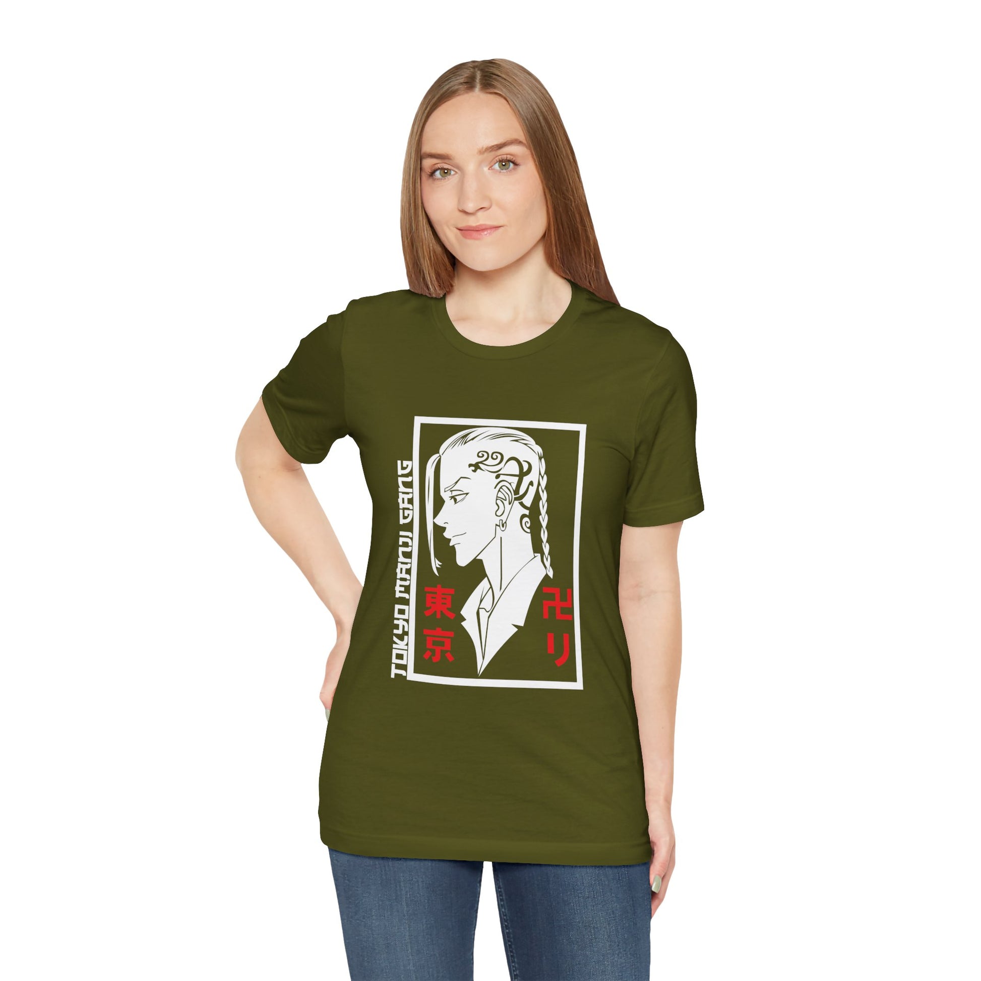 Tokyo Street Gang Graphic Tee - Unisex Short Sleeve Anime T-Shirt - CreativeRino