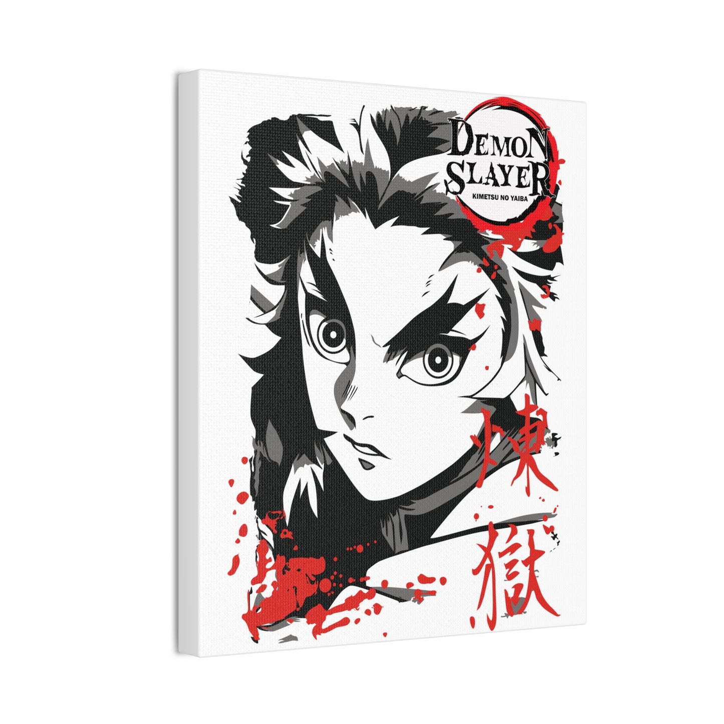 Demon Slayer Canvas Art – Manga-Inspired Wall Decor for Anime Fans - CreativeRino