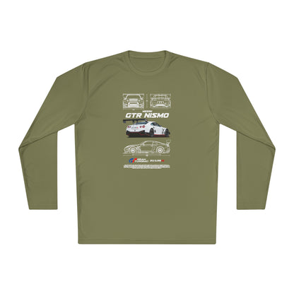 Nissan Nismo GTR Unisex Lightweight Long Sleeve Tee - Perfect T-shirt for Car Enthusiasts - CreativeRino