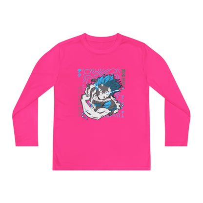 My Hero Academia Youth Long Sleeve Competitor Tee - Stylish Graphic T-shirt for Anime Fans - CreativeRino