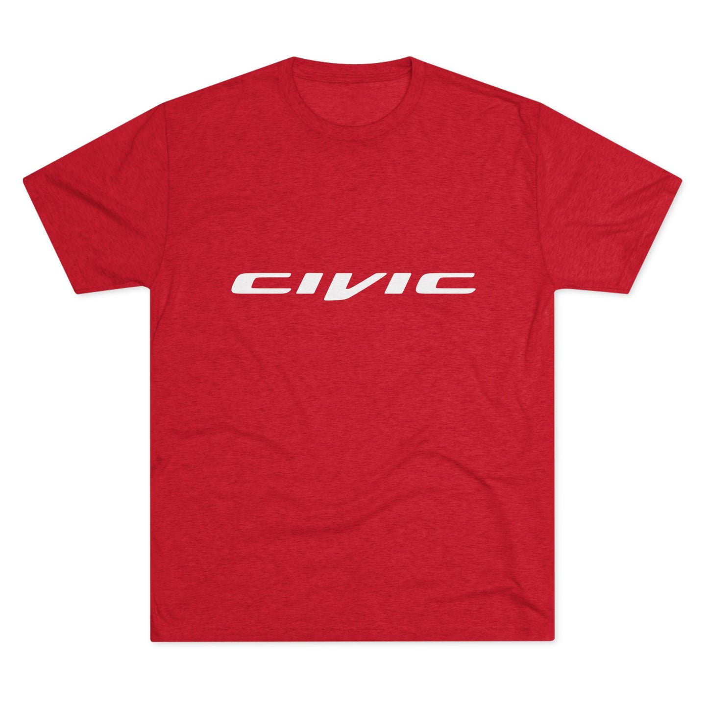 Honda Civic Estilo Enthusiast Unisex Tri-Blend Crew Tee - Retro Car T-shirt Design - CreativeRino