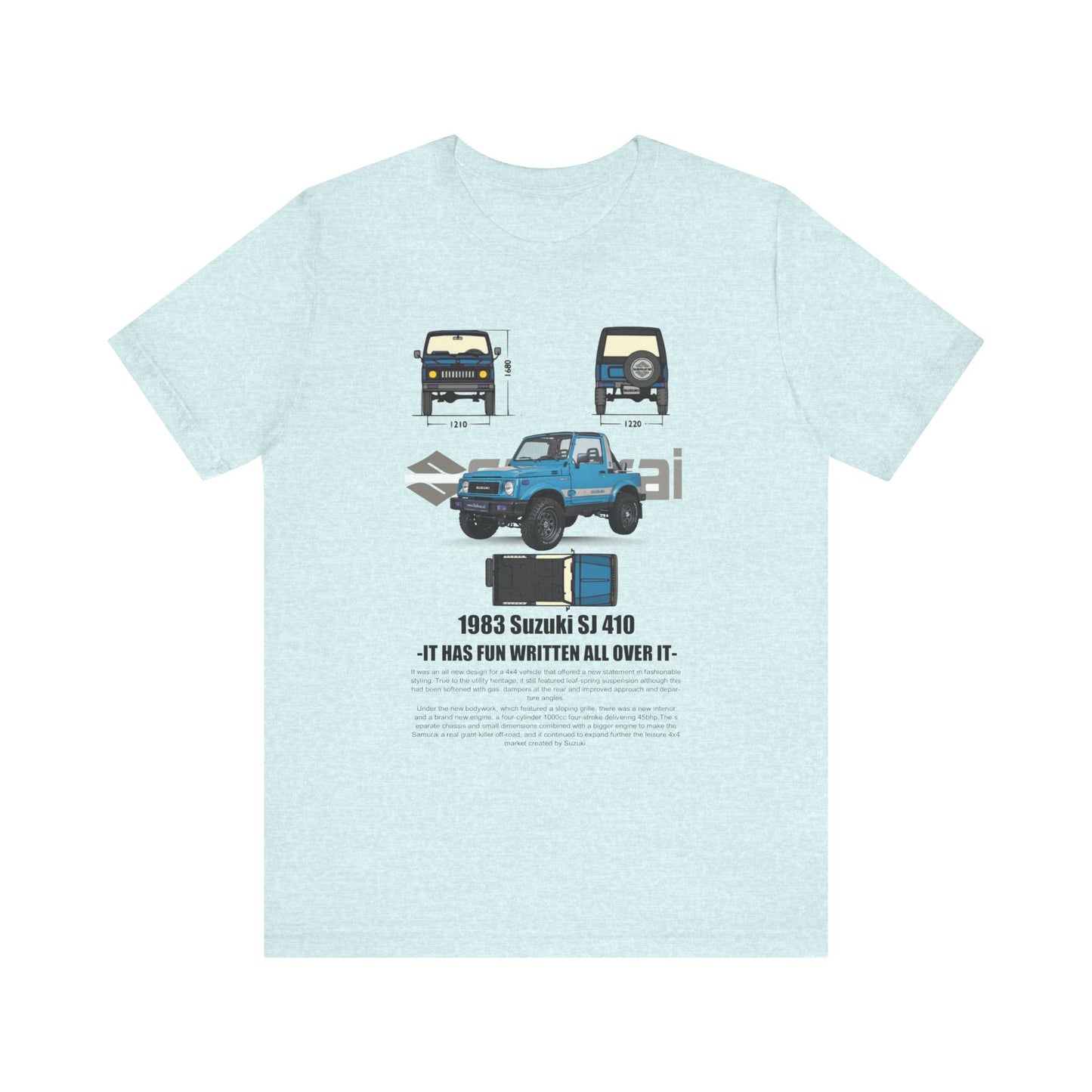 Vintage Suzuki 1983 Graphic Tee - Unisex Short Sleeve T-Shirt - CreativeRino