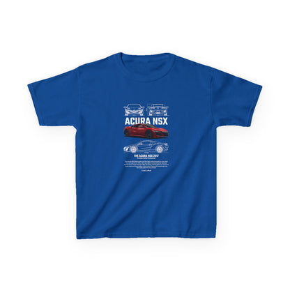 Honda Acura NSX Kids Car T-Shirt - Perfect for Young Car Enthusiasts - CreativeRino