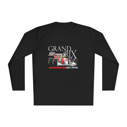 Grand Prix Japan Racing Unisex Lightweight Long Sleeve Tee - Perfect Gift for Motorsports Fans - CreativeRino
