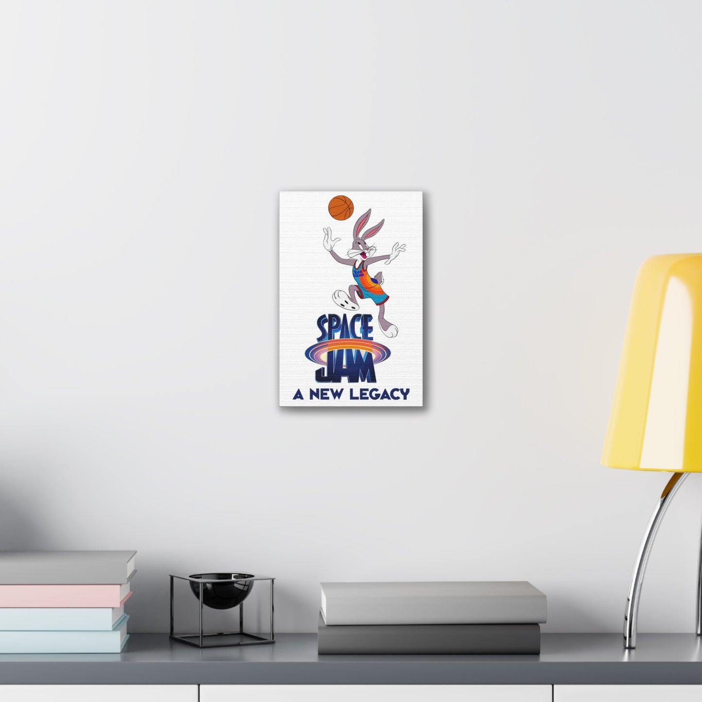 Space Jam Canvas Wall Art - Bugs Bunny - A New Legacy Decor - CreativeRino