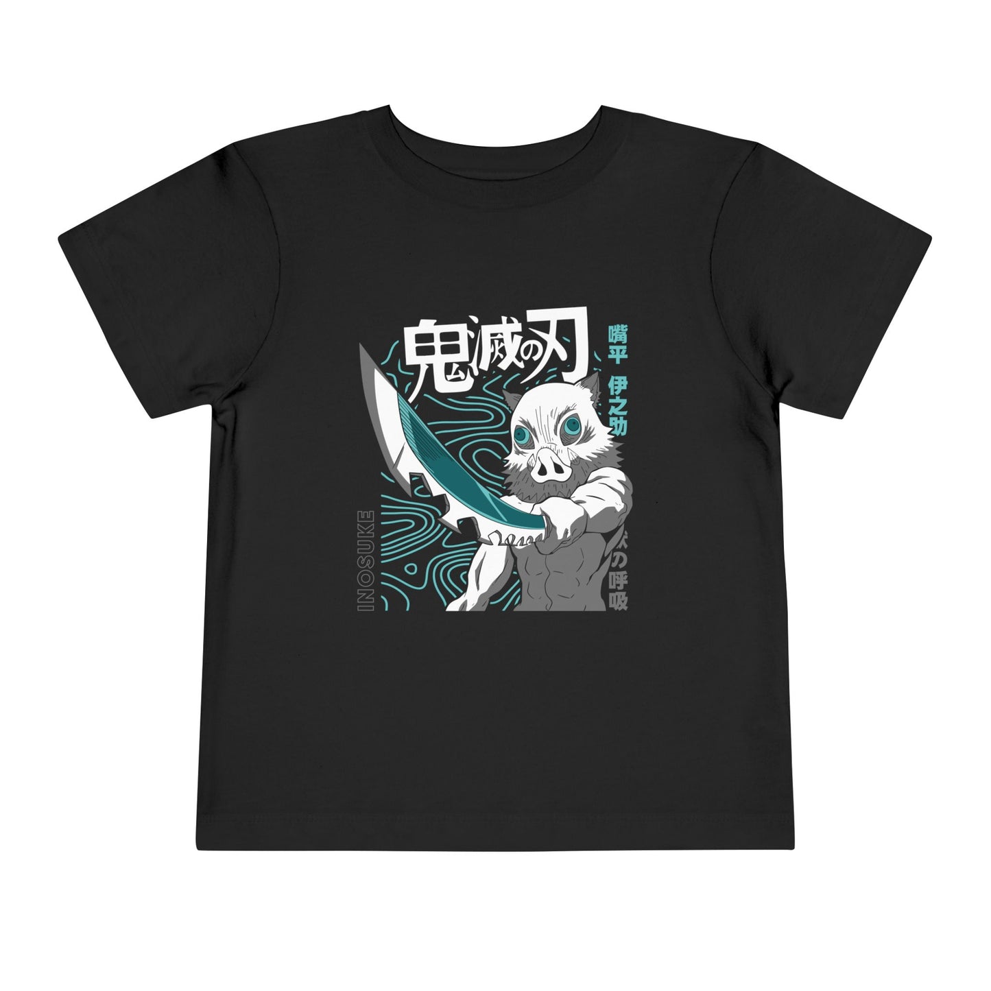 Cool Anime Kid's Graphic Tee – Demon Slayer Inspired Toddler T-shirt - CreativeRino