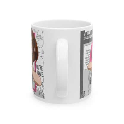 Anime-Inspired Ceramic Mug - You're Love Mug Design - CreativeRino