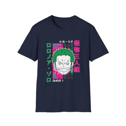 Anime-Inspired Unisex Softstyle T-Shirt - One Piece T-shirt Design for Fans - CreativeRino