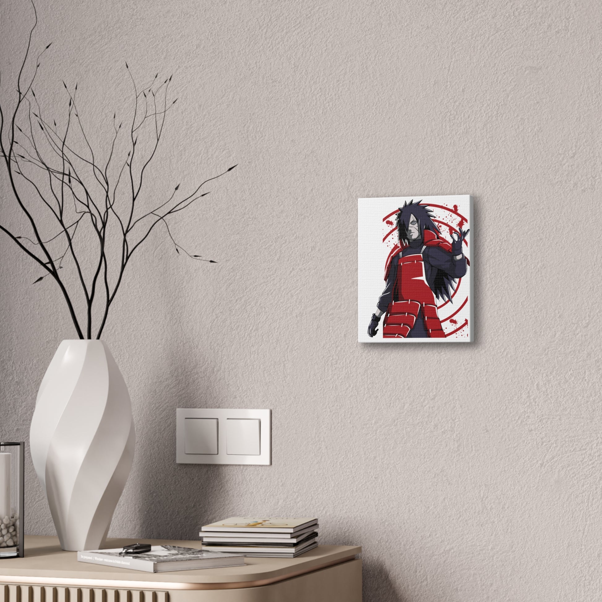 Anime Character Canvas Wall Art - Naruto Decor for Fans - CreativeRino