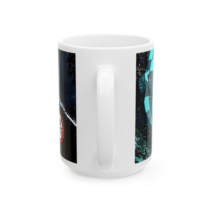 Anime Character Ceramic Mug - Demon Slayer Inspired Drinkware - CreativeRino