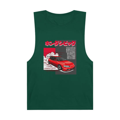 Honda Civic Estilo Car Graphic Unisex Tank Top - Honda Inspired T-shirt Design - CreativeRino