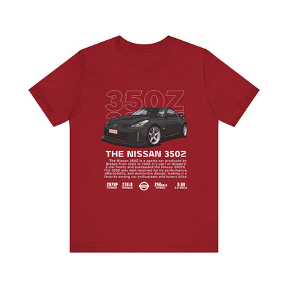 Nissan 350Z Unisex Tee – Perfect for Car Enthusiasts and Motoring Events - CreativeRino